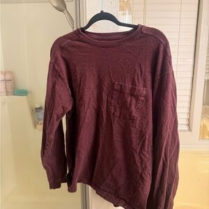 RedHead Maroon Crew Neck Shirt